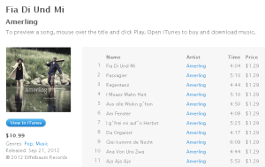 Download Amerling bei iTunes
